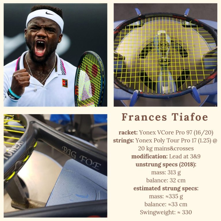Frances Tiafoe racket