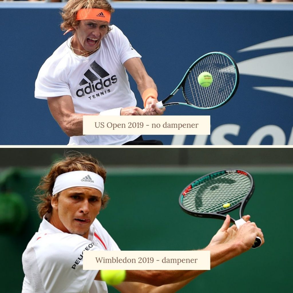 Alexander Zverev racket change US Open 2019